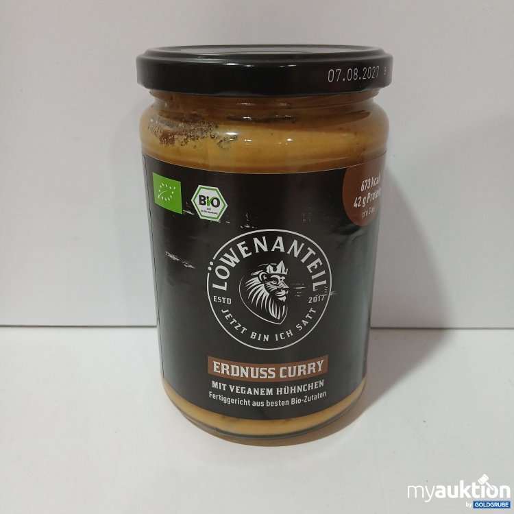 Artikel Nr. 955381: Löwenanteil Erdnuss Curry je 570g