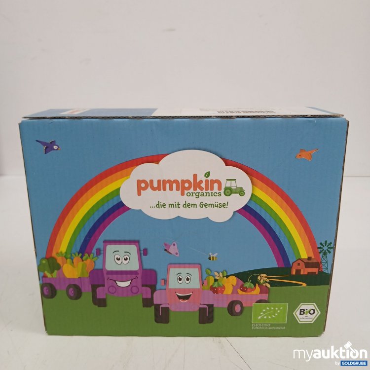 Artikel Nr. 956381: Pumpkin Bio Quetschie Birne, Erdbeere,Süßkartoffeln, Rote Beete, Banane,  Hafer 100g x 8stk 02.07.26