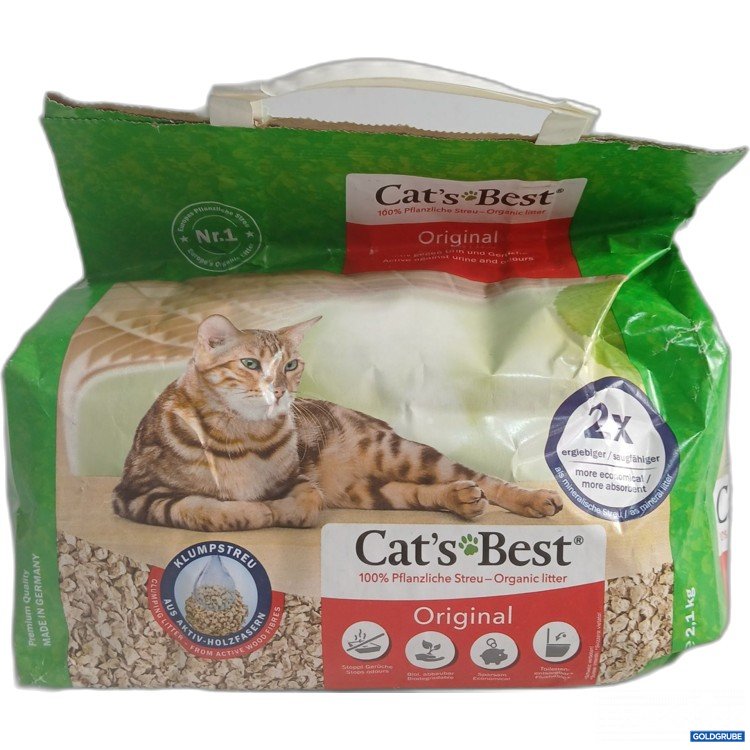 Artikel Nr. 958381: Cats Best Original Pflanzliche Streu 2,1kg 