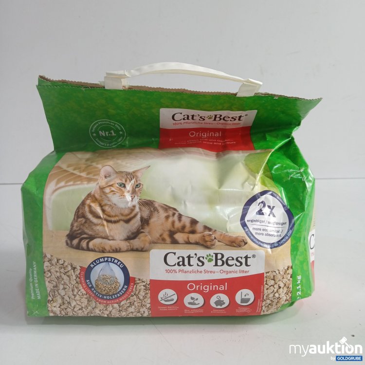 Artikel Nr. 958381: Cats Best Original Pflanzliche Streu 2,1kg 