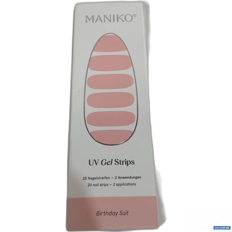 Artikel Nr. 972381: Maniko UV Gel Strips Birthday Suit 20Nagelstreifen 