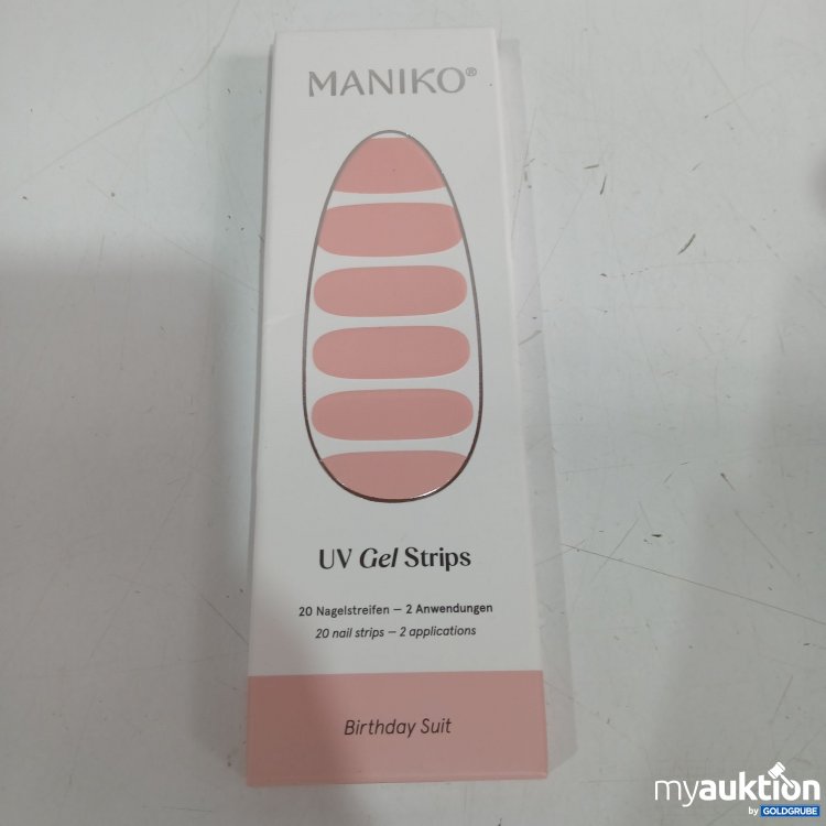Artikel Nr. 972381: Maniko UV Gel Strips Birthday Suit 20Nagelstreifen 
