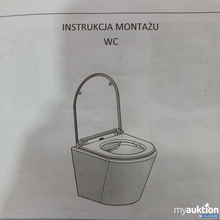Artikel Nr. 973381: Toilettenschüssel inkl. Wc-Deckel & Brille