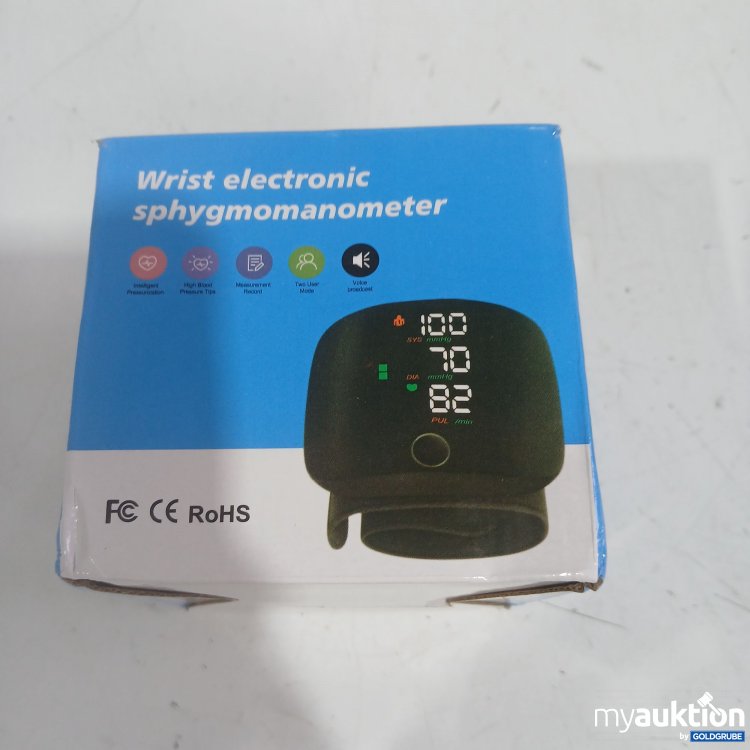 Artikel Nr. 989381 Artikel Nr. 989381: Wrist electronic sphygmomanometer