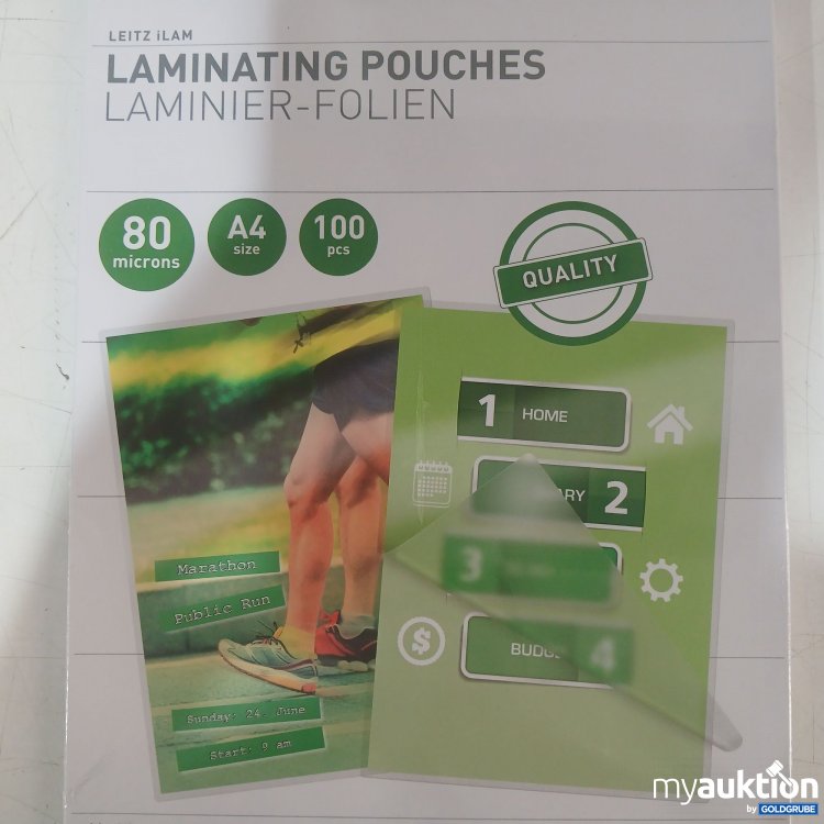 Artikel Nr. 998381 Artikel Nr. 998381: Leitz iLam Laminier Folien 100stk