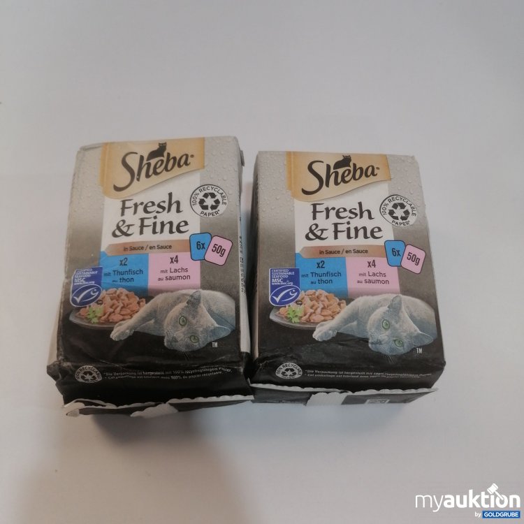 Artikel Nr. 780382 Artikel Nr. 780382: Sheba Katzenfutter 2er Pack x 6 Stück x 50g