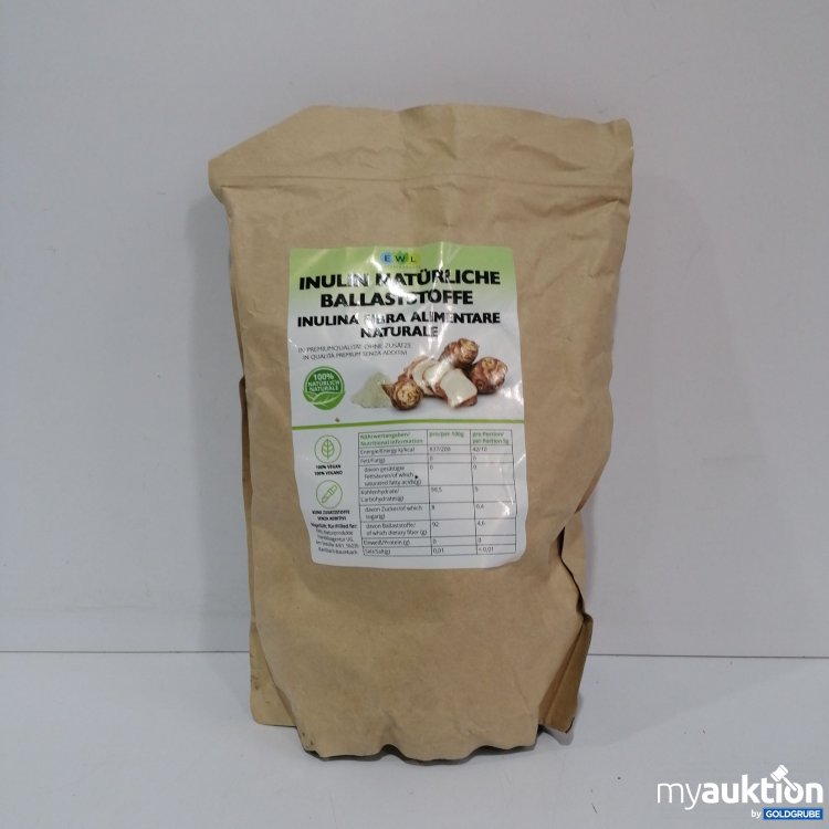 Artikel Nr. 850382: EWL Inulin Natürliche Ballaststoffe 1100g