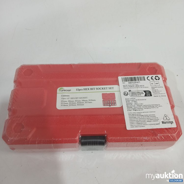 Artikel Nr. 894382: Cprosp Hex Bit Socket Set 12Stk 