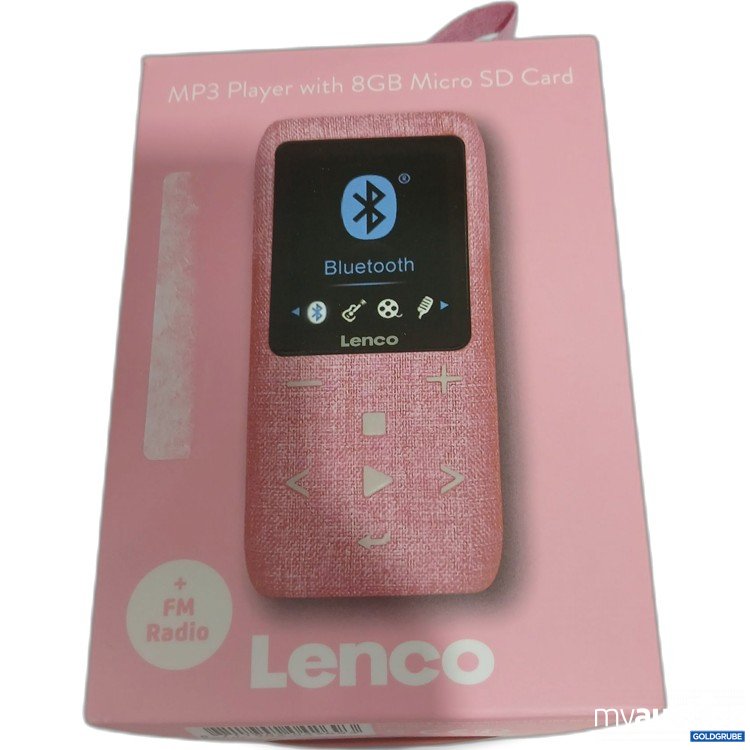 Artikel Nr. 916382: Lenco MP3 Player with 8GB Micro SD Card Xemio-861PK