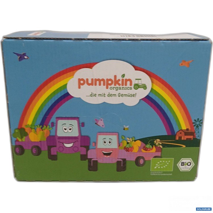 Artikel Nr. 956382: Pumpkin Bio Quetschie Mango,Karotte, Pastinake, Hafer 100g x 8stk 