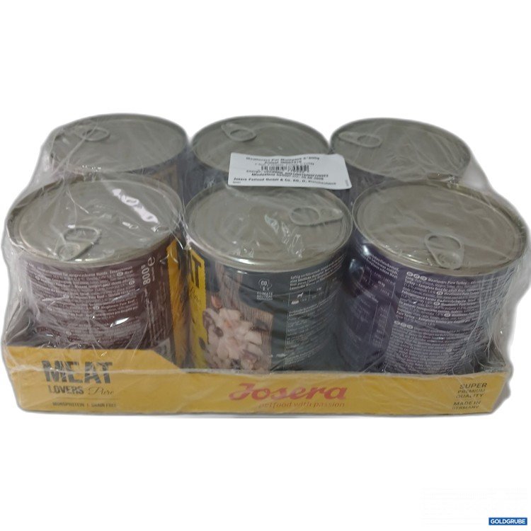 Artikel Nr. 970382: Meatlovers Pur Multipack 6×800g (2×Beef, 2×Chicken, 1×Lamb, 1×Turkey)