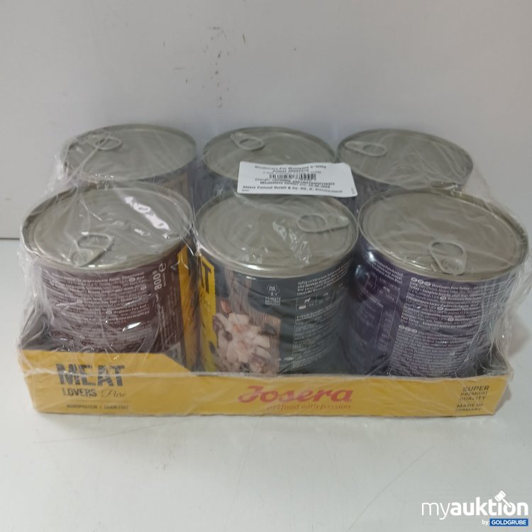 Artikel Nr. 970382: Meatlovers Pur Multipack 6×800g (2×Beef, 2×Chicken, 1×Lamb, 1×Turkey)