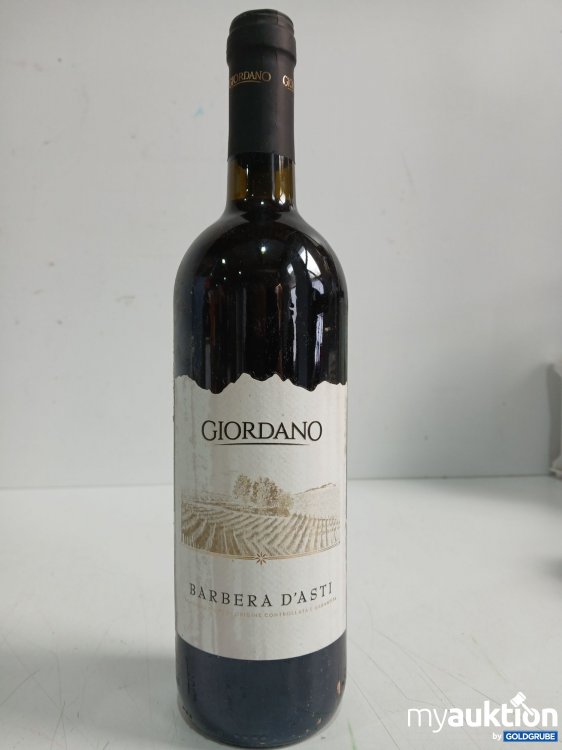 Artikel Nr. 997382 Artikel Nr. 997382: Giordano Barbera D'Asti 0,75l