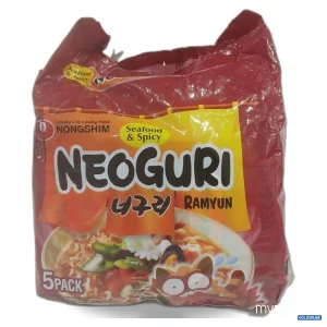 Artikel Nr. 477382: NONGSHIM Neoguri Seafood & Spicy Ramyun 5 Pack