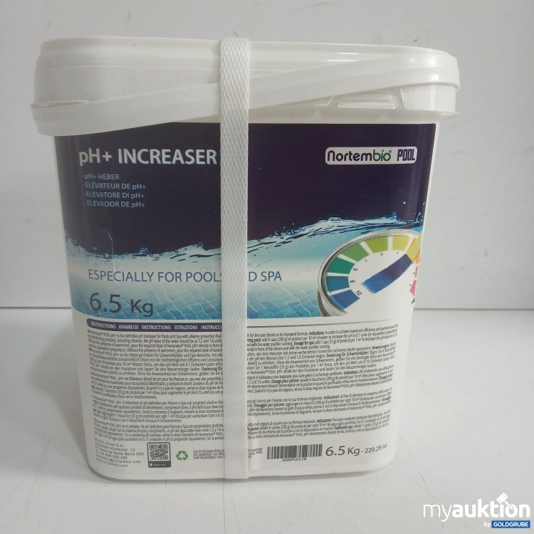 Artikel Nr. 465383 Artikel Nr. 465383: Nortembio Pool pH+ Increaser 6,5 kg