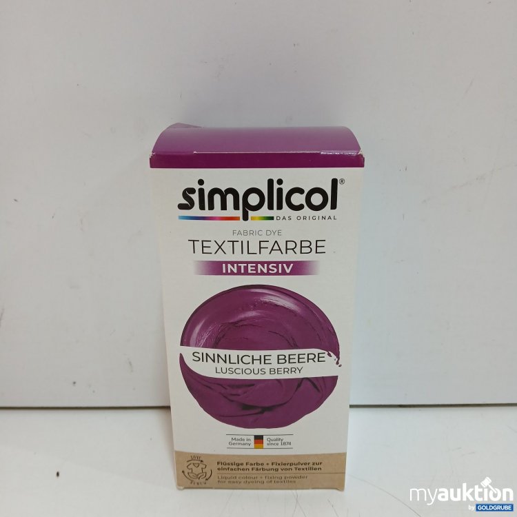Artikel Nr. 468383: simplicol Textilfarbe Intensiv Sinnliche Beere 400g