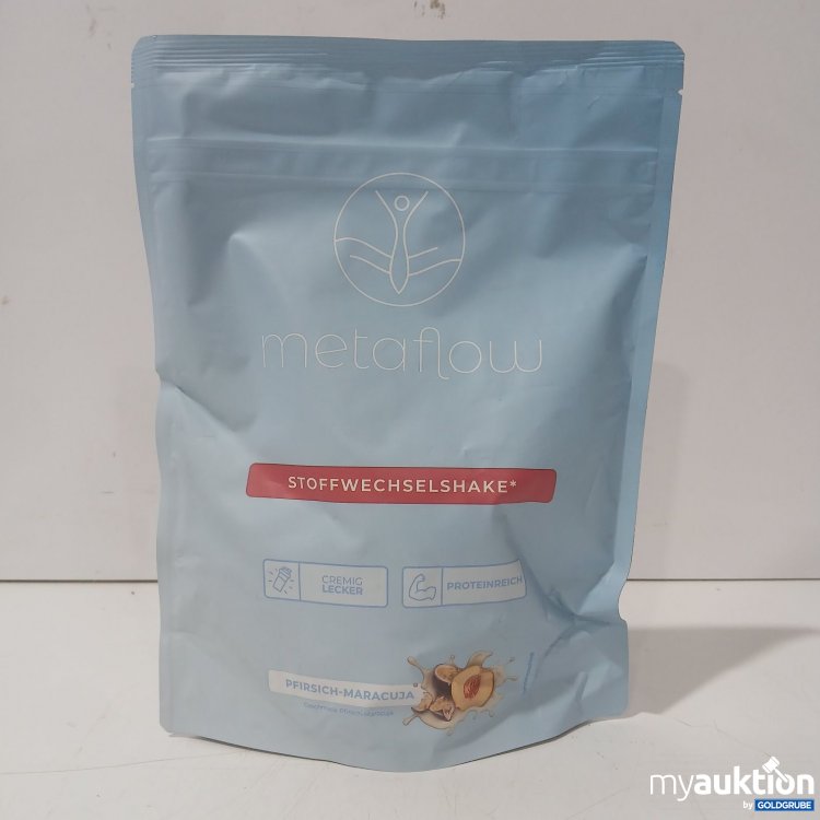 Artikel Nr. 469383: metaflow Stoffwechselshake Pfirsich-Maracuja 450 g