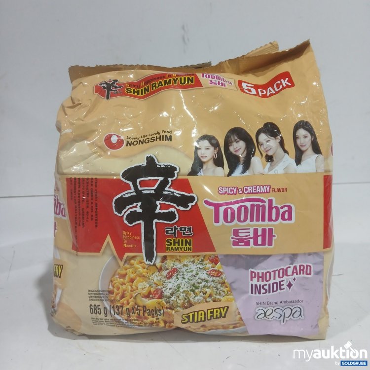 Artikel Nr. 477383 Artikel Nr. 477383: Nongshim Shin Ramyun Toomba 5 Pack