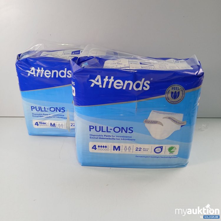 Artikel Nr. 806383 Artikel Nr. 806383: Attends Pull-Ons Einmal-Unterwäsche M 2er Pack x22 Stück