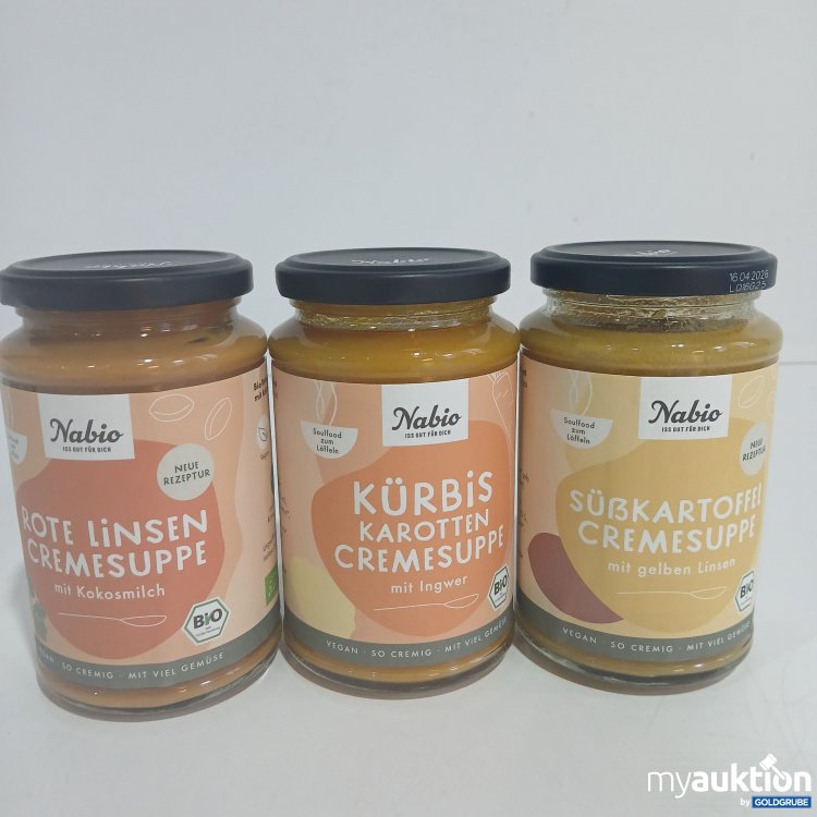 Artikel Nr. 848383 Artikel Nr. 848383: Nabio Cremesuppen diverse Sorten je 375ml