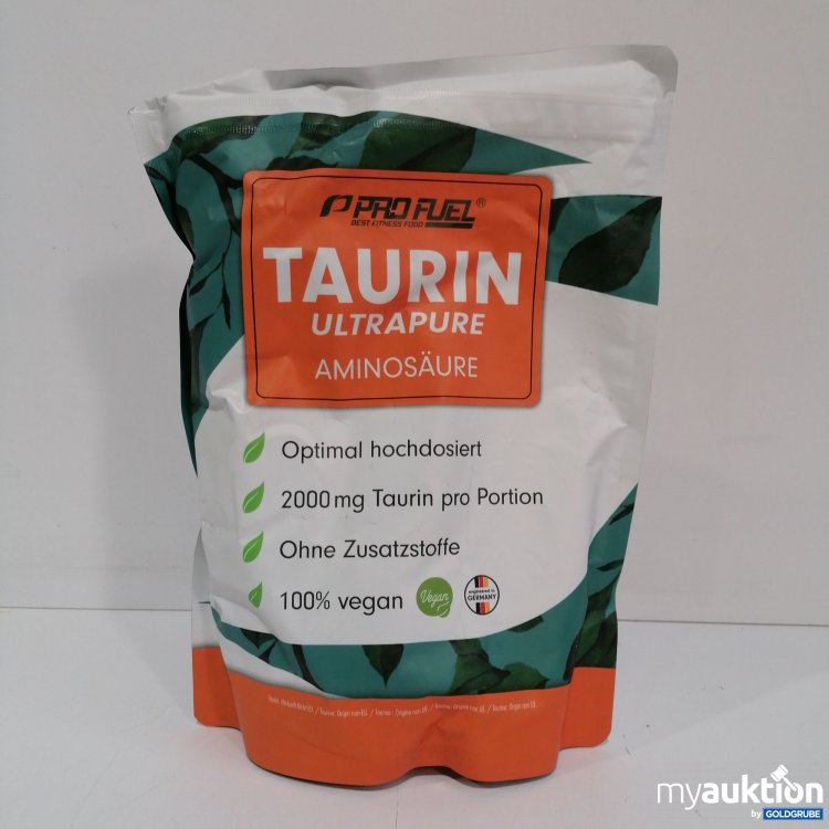 Artikel Nr. 850383 Artikel Nr. 850383: Pro Fuel Taurin Ultrapure Aminosäure 1000g