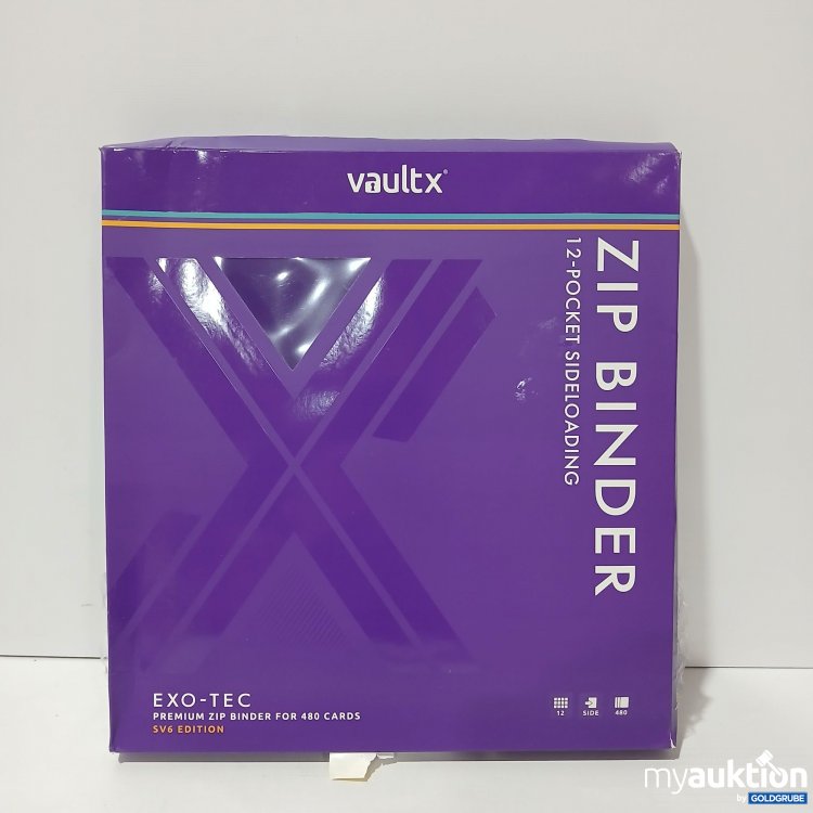 Artikel Nr. 854383 Artikel Nr. 854383: Vaultx Zip Binder Exo-Tec SV6 Edition