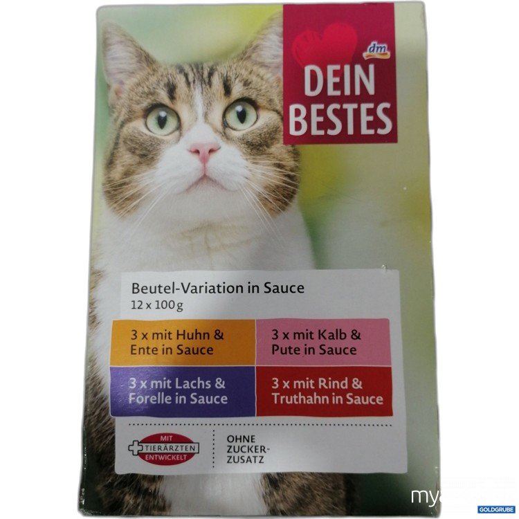 Artikel Nr. 890383: Dein Bestes Beutel Variation in Sauce 12x100g