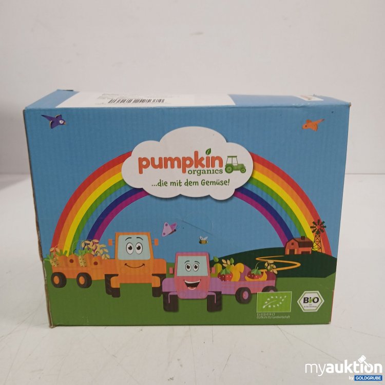 Artikel Nr. 956383: Pumpkin Bio Quetschie Süßkartoffeln, Kürbis, Karotte,Erdbeere 100g x 8stk 