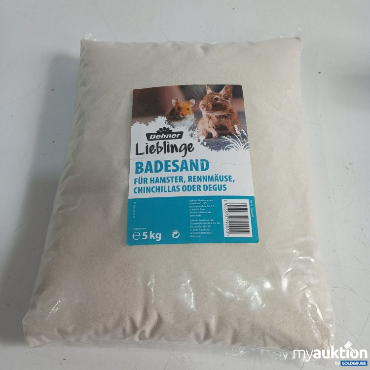 Artikel Nr. 958383: Lieblinge Badesand für Hamster, Rennmäuse, Chinchillas oder Degus 5kg 