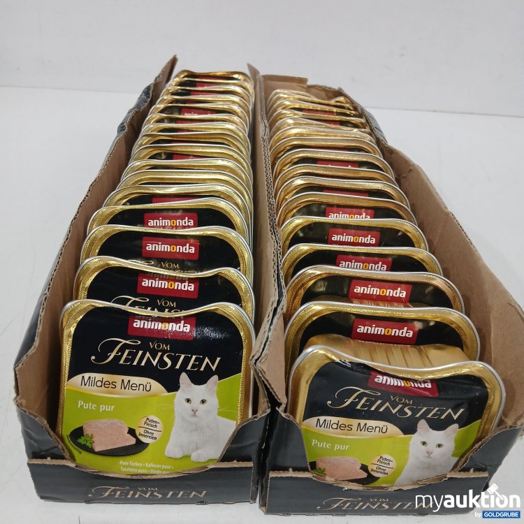 Artikel Nr. 963383 Artikel Nr. 963383: Animonda Katzefutter Pute pur/+Forelle, +Käse,+Lachs 32x100g