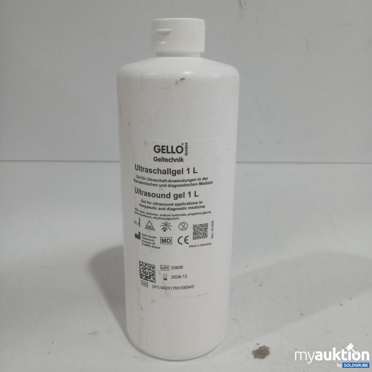 Artikel Nr. 981383 Artikel Nr. 981383: Gello Ultraschallgel 1L