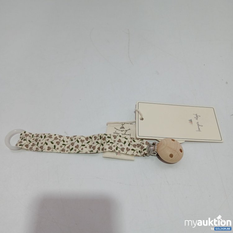 Artikel Nr. 397384 Artikel Nr. 397384: Kongessloejd Schnullerband mit Holzclip