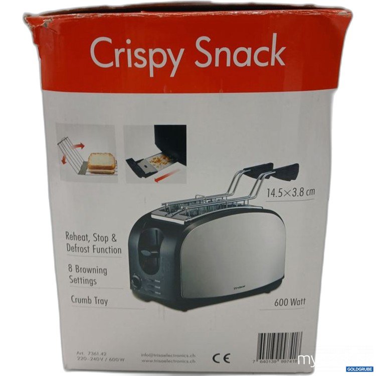 Artikel Nr. 447384 Artikel Nr. 447384: Trisa Crispy Snack Toaster