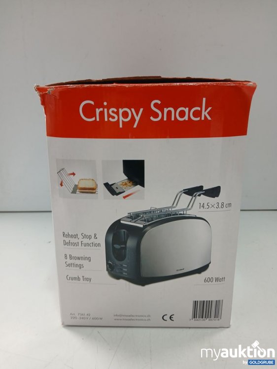Artikel Nr. 447384 Artikel Nr. 447384: Trisa Crispy Snack Toaster