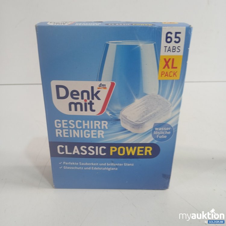 Artikel Nr. 460384: Denkmit Geschirrreiniger Classic Power 65 Tabs