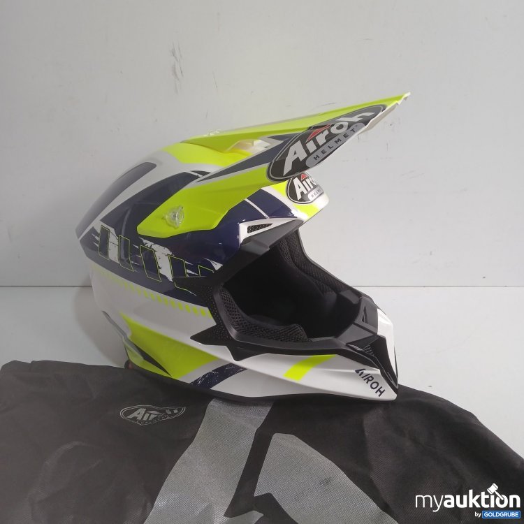 Artikel Nr. 465384 Artikel Nr. 465384: Airoh Helm Wraaap Feel Yellow/Blue Gloss Größe S