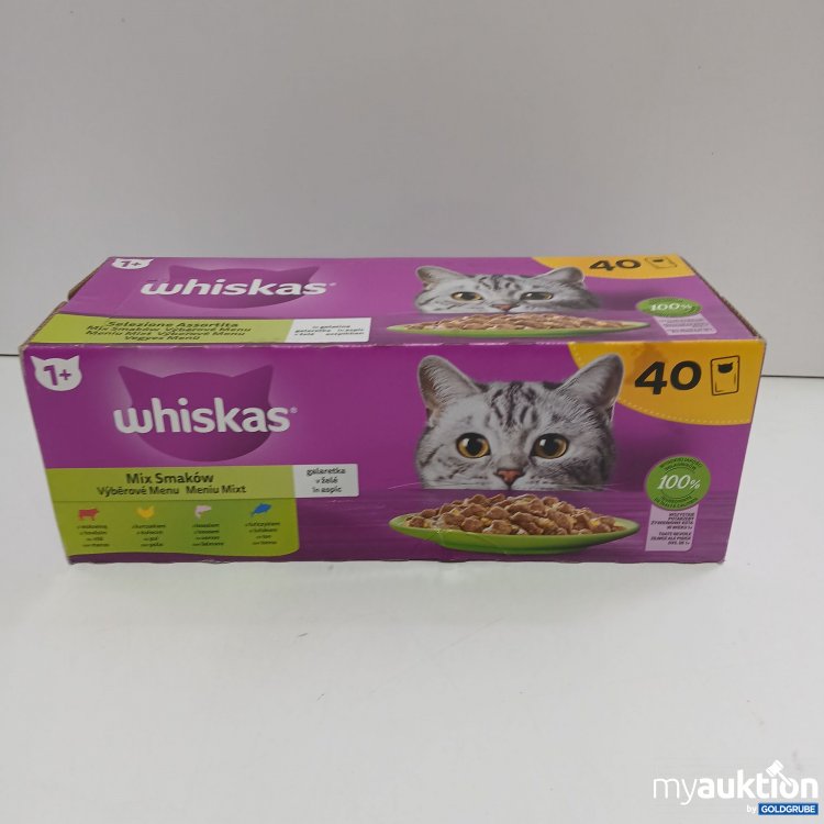 Artikel Nr. 812384 Artikel Nr. 812384: Whiskas Katzenfutter 40x85g