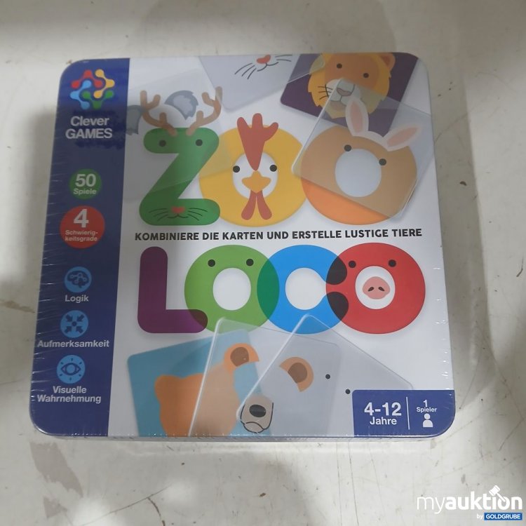 Artikel Nr. 934384 Artikel Nr. 934384: Clever Games Zoo Loco Spiel