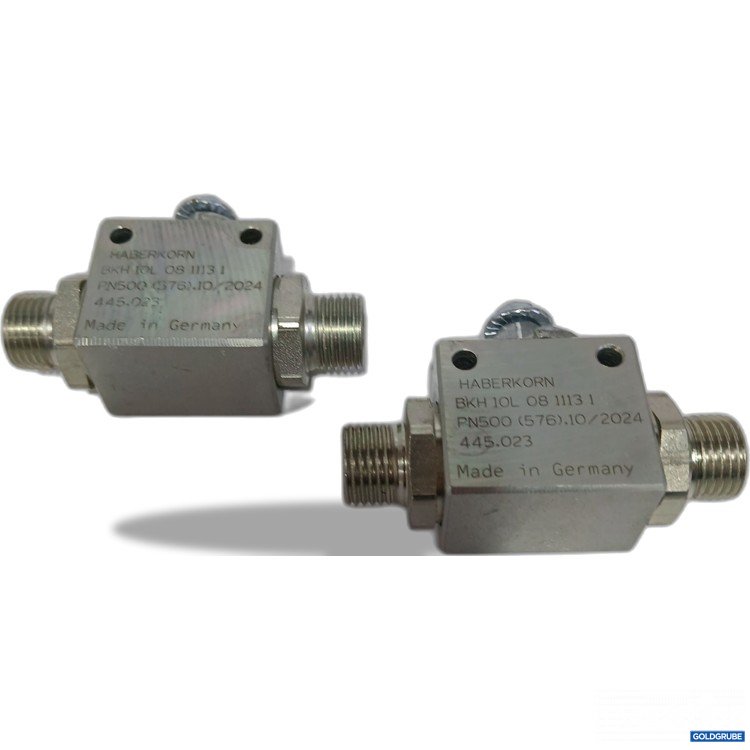 Artikel Nr. 950384: Haberkorn Hochdruck-Kugelhahn  2stk 