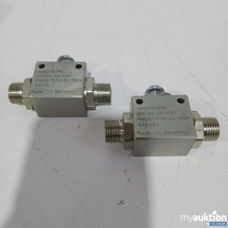 Artikel Nr. 950384: Haberkorn Hochdruck-Kugelhahn  2stk 