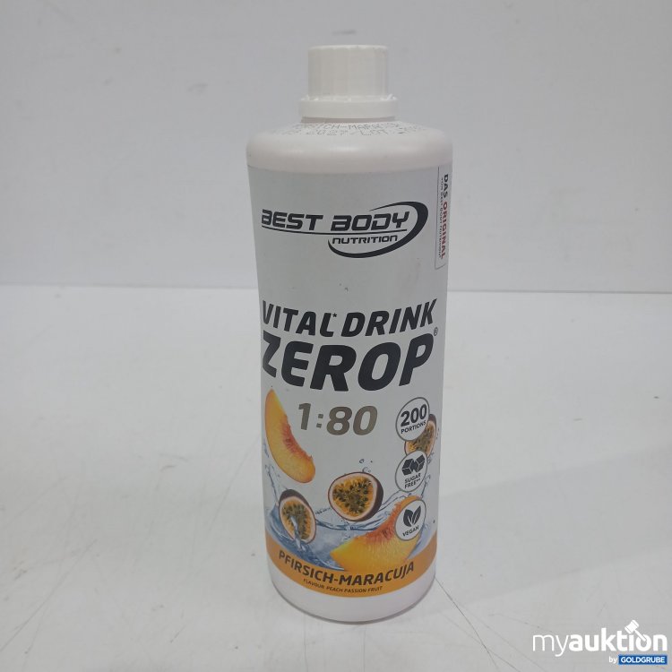 Artikel Nr. 982384 Artikel Nr. 982384: Best Body Vital Drink Zerop Pfirsich -Maracuja 1000ml