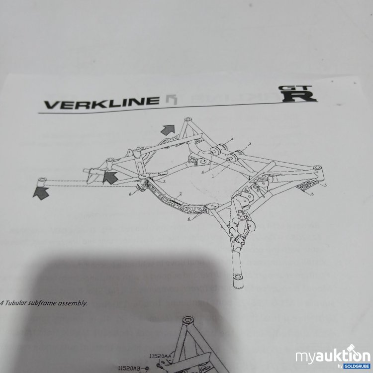 Artikel Nr. 428385 Artikel Nr. 428385: Werkline Tubular Subframe Assembly