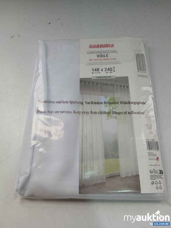 Artikel Nr. 447385 Artikel Nr. 447385: GARDINIA Gardinenschal Voile Transparent 140x245 cm
