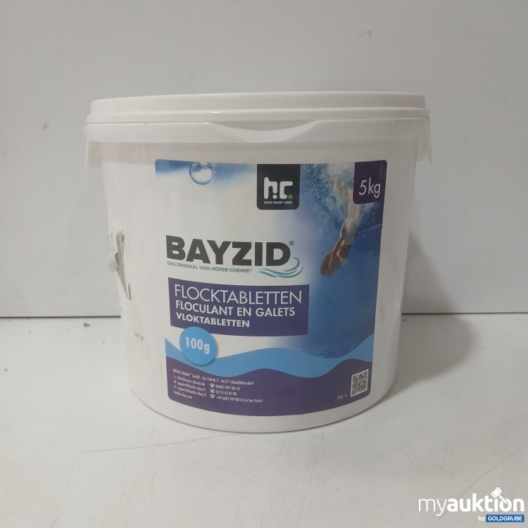 Artikel Nr. 466385 Artikel Nr. 466385: Bayzid Flocktabletten 5 kg