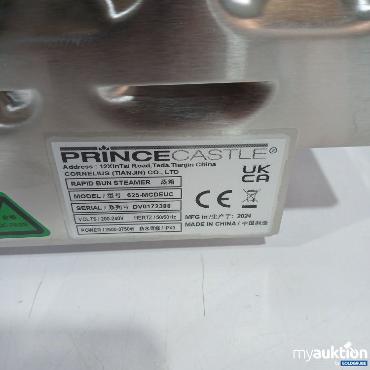 Artikel Nr. 521385 Artikel Nr. 521385: Prince Castle Rapid Bun Steamer 625-MCDEUC