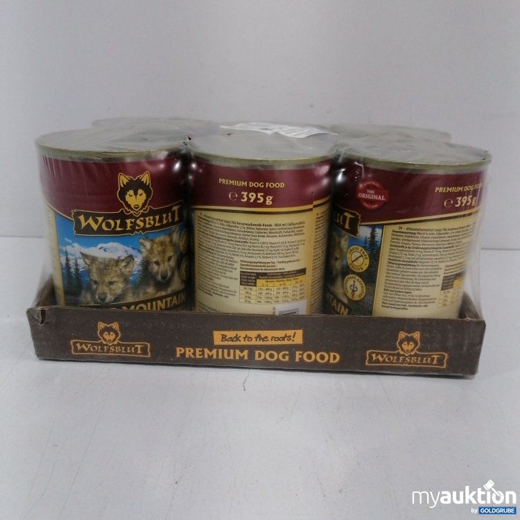 Artikel Nr. 844385: Wolfsblut Classic Hund Puppy Blue Mountain 6x395g