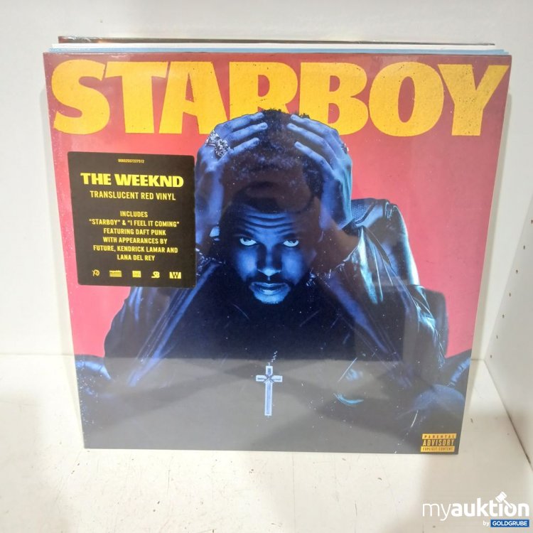 Artikel Nr. 930385 Artikel Nr. 930385: The Weeknd Starboy Translucent Red Vinyl