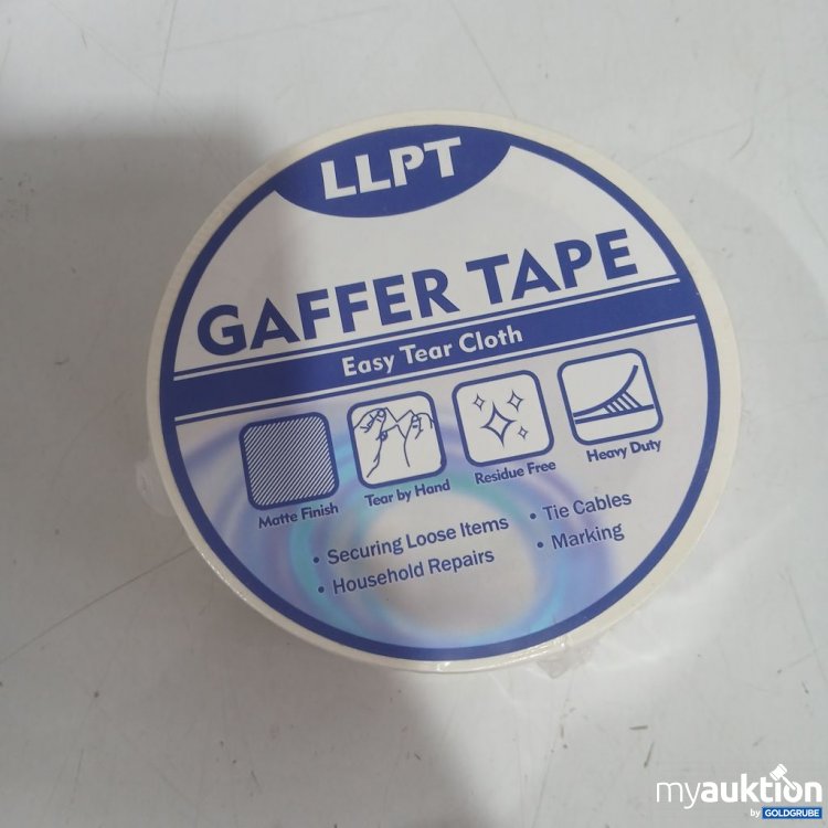 Artikel Nr. 932385: LLPT Gaffer Tape Easy Tear Cloth 50mm x 15m