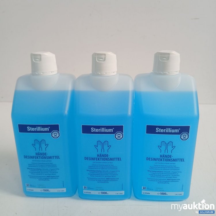 Artikel Nr. 953385: Sterillium Hände-Desinfektionsmittel 3x1000 ml