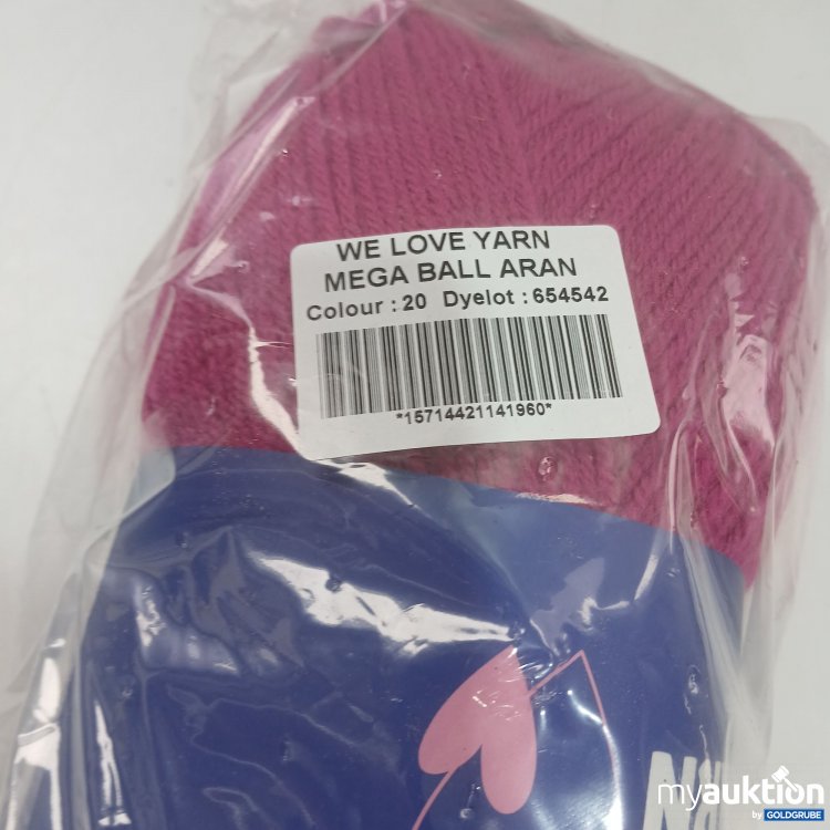 Artikel Nr. 971385 Artikel Nr. 971385: Mega Ball Aran We Love Yarn 400g Col: 20